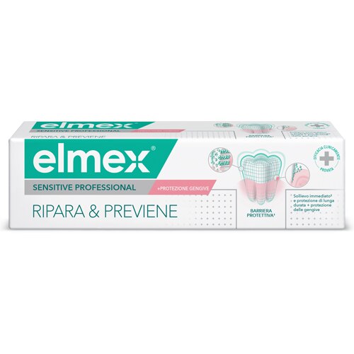 Dentifricio elmex Sensitive Professional Ripara & Previene