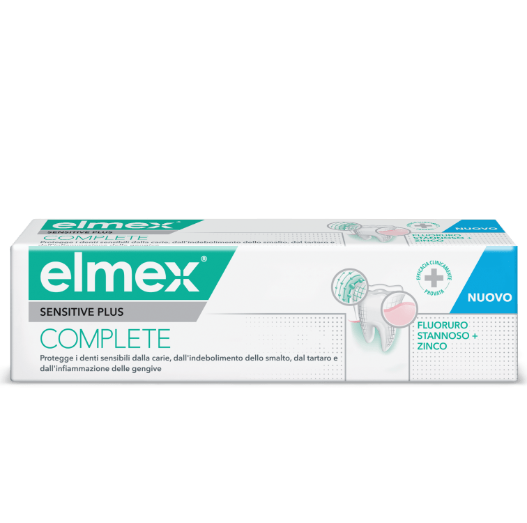 dentifricio elmex sensitive plus complete