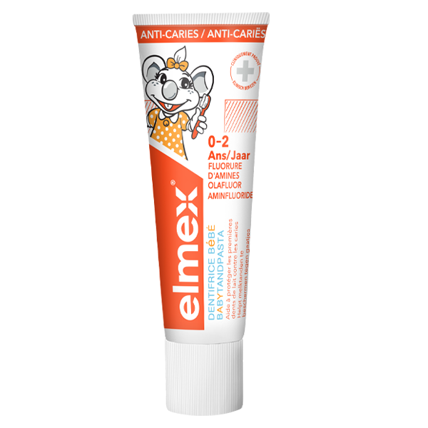Dentifrice elmex® Bébé 02 ans